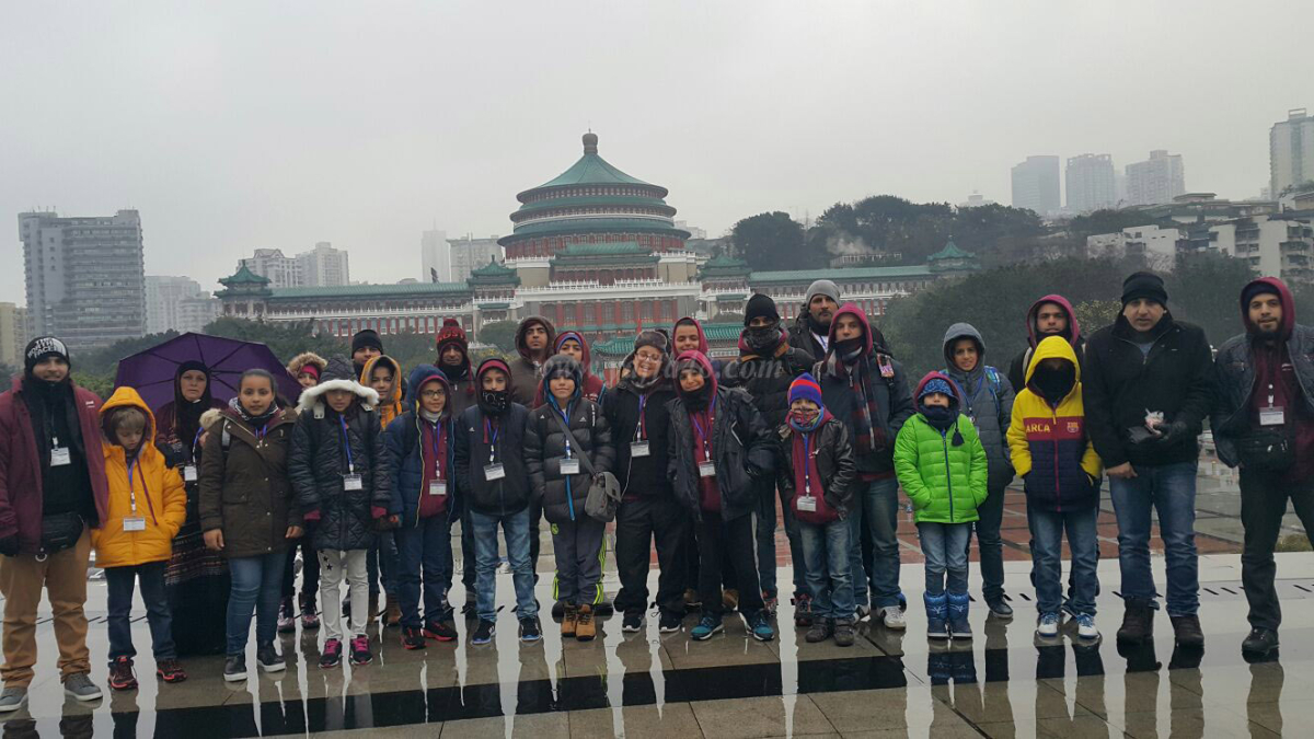 طلاب من مدينة اللد يشاركون في مسابقة عالمية لبناء الروبوتات في الصين 